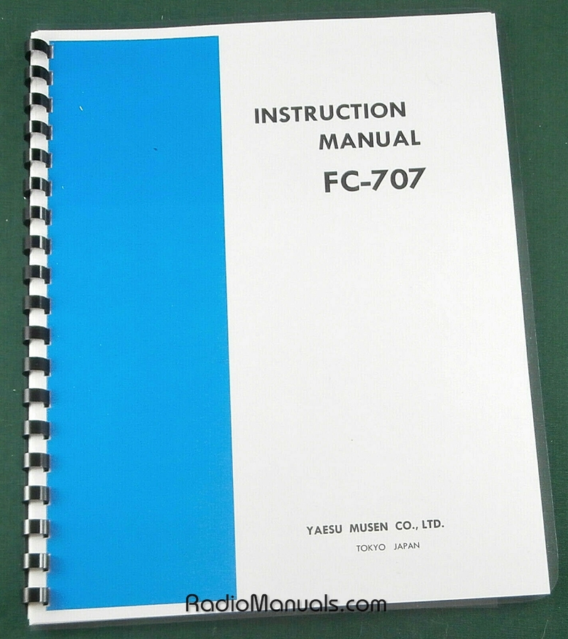 Yaesu FC-757AT Instruction Manual - Click Image to Close